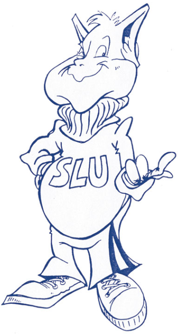 Saint Louis Billikens 1985-1990 Primary Logo iron on paper